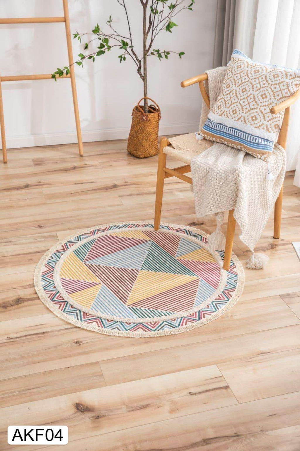 Alfombra Kilim Redonda