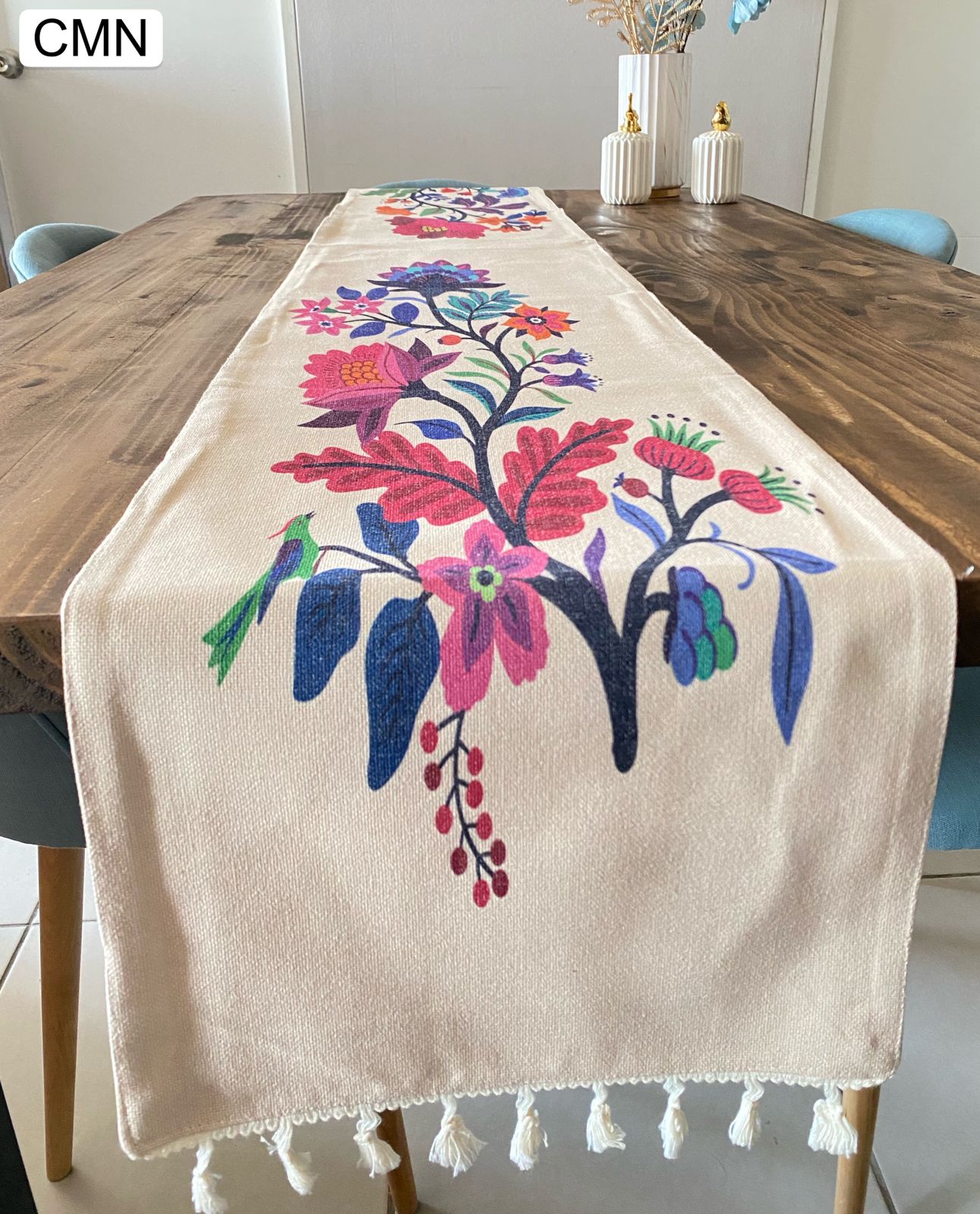 Caminos de mesa estampados