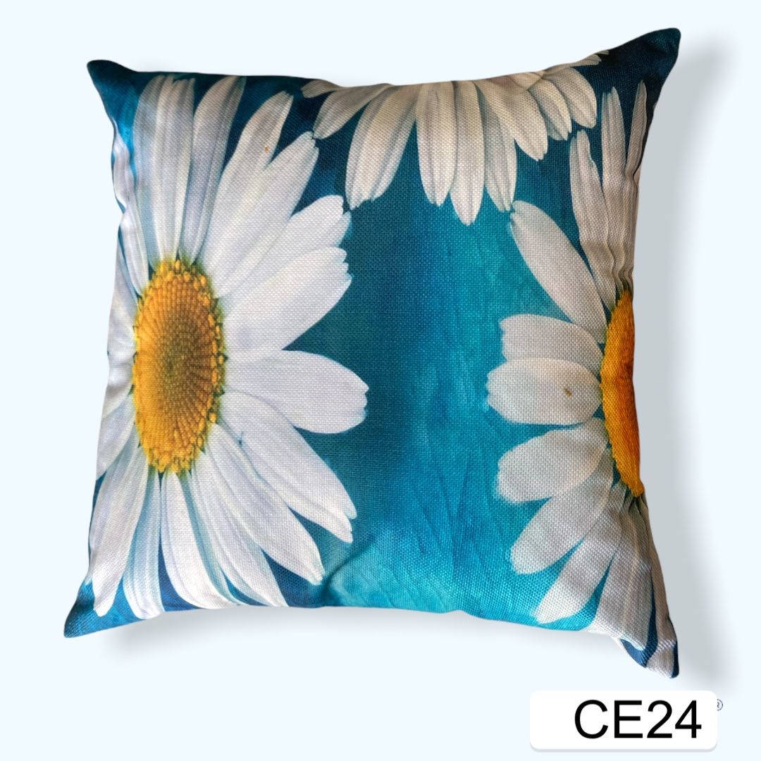 Fundas de cojines con estampados florales