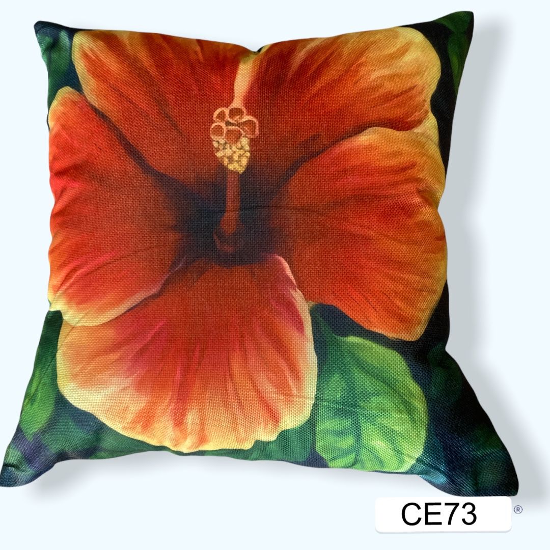 Fundas de cojines con estampados florales