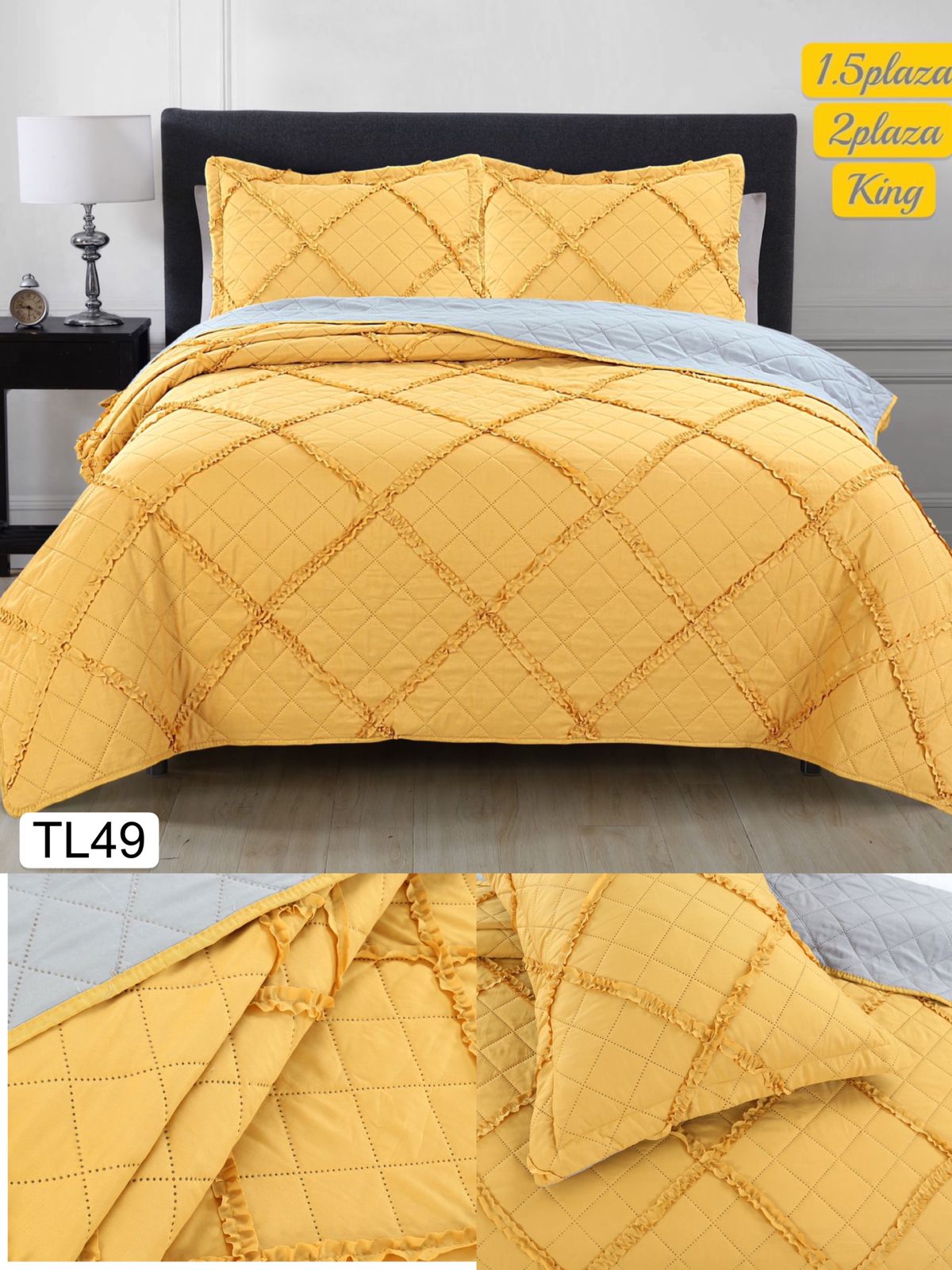 Cubrecamas  microfibra