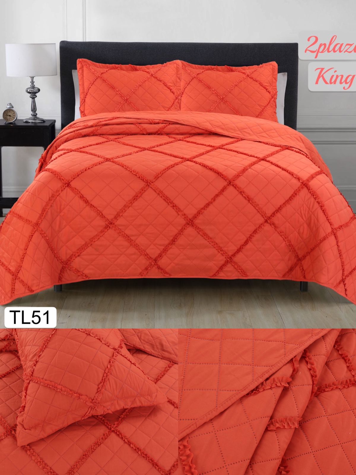 Cubrecamas  microfibra