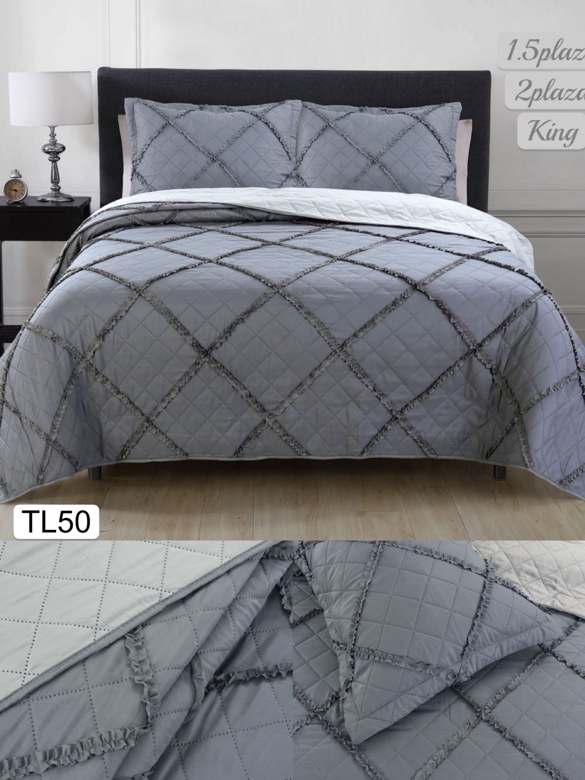 Cubrecamas  microfibra