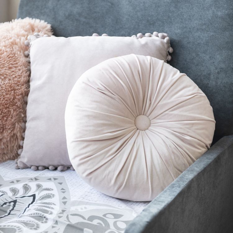 Cojin redondo velvet