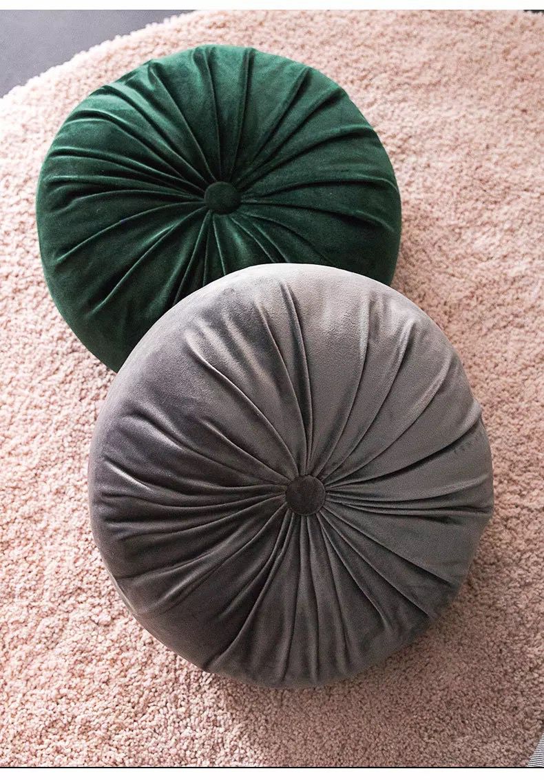 Cojin redondo velvet