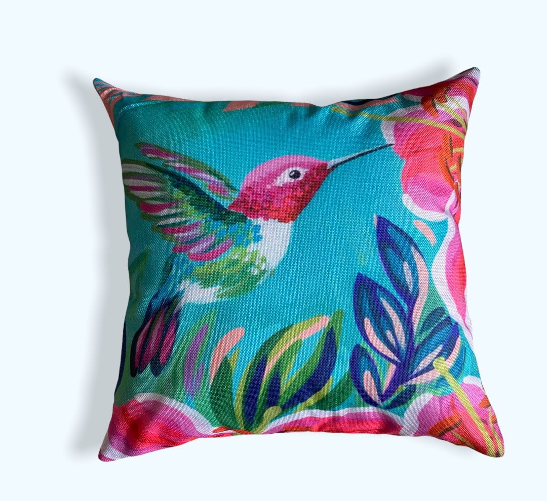 Fundas de cojines con estampados florales