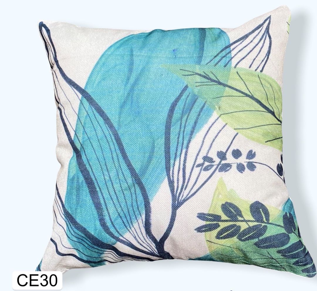 Fundas de cojines con estampados florales