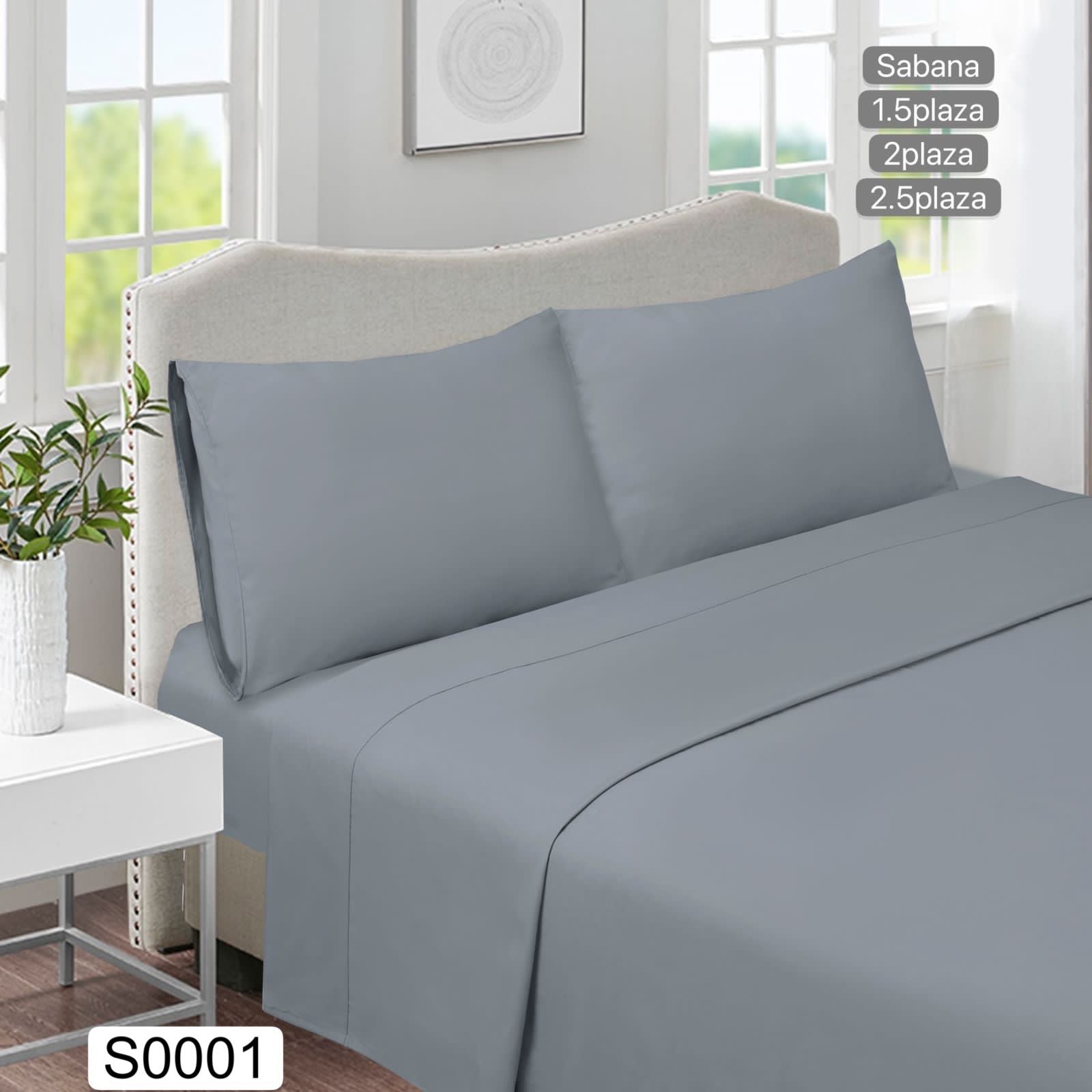 Juegos  de sábanas lisas  king y super king