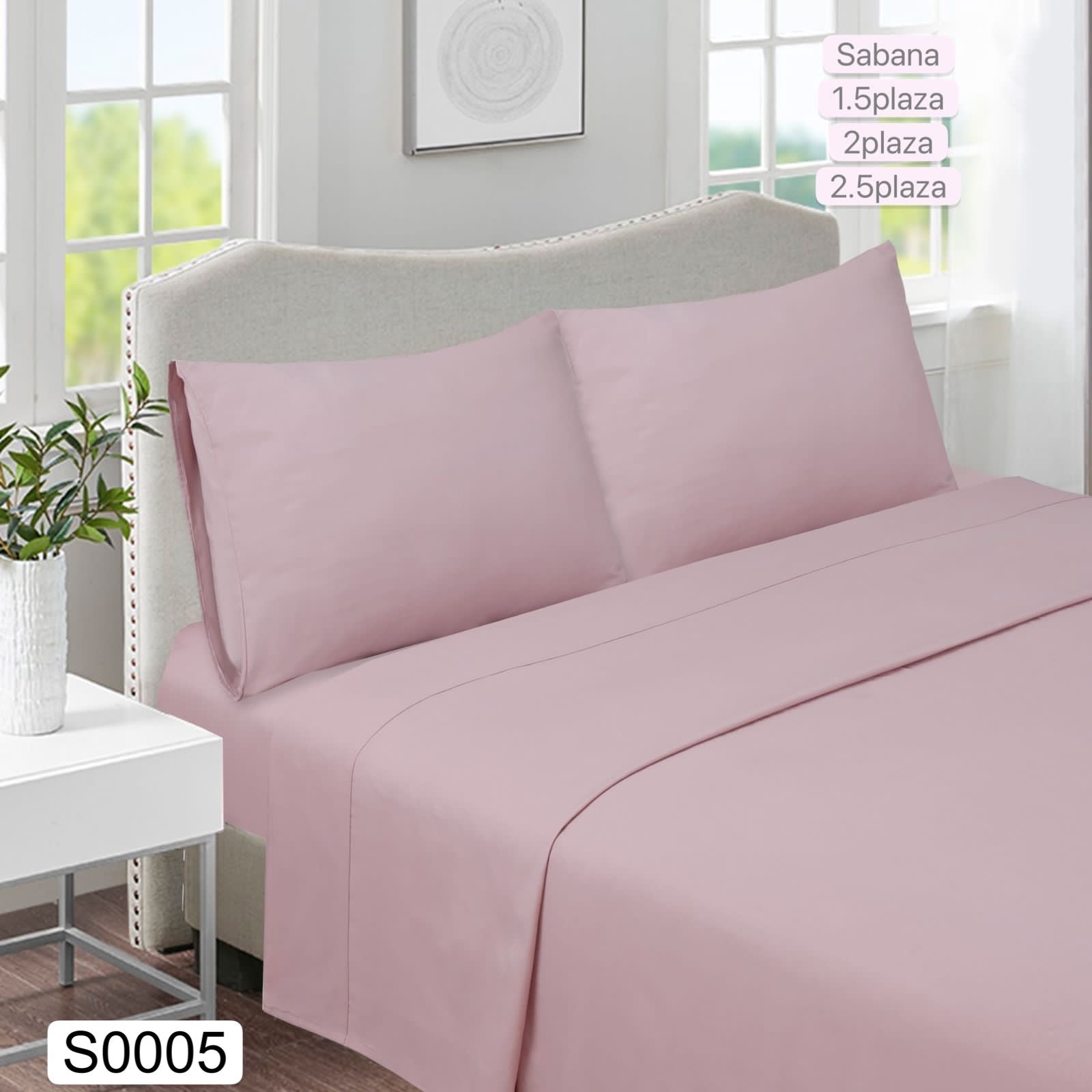 Juegos  de sábanas lisas  king y super king