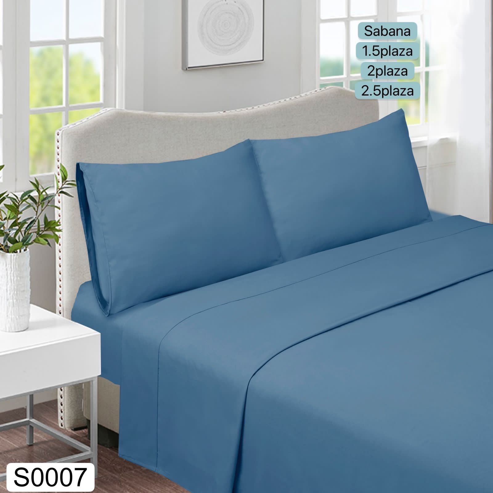 Juegos  de sábana  lisas 1.5