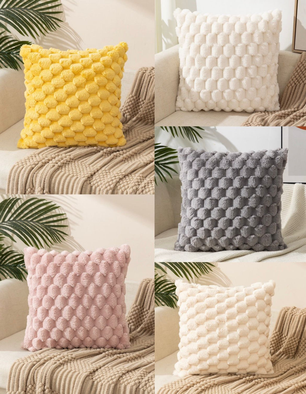 Funda de cojín extra,  diseño 3D, medida 45x 45cm