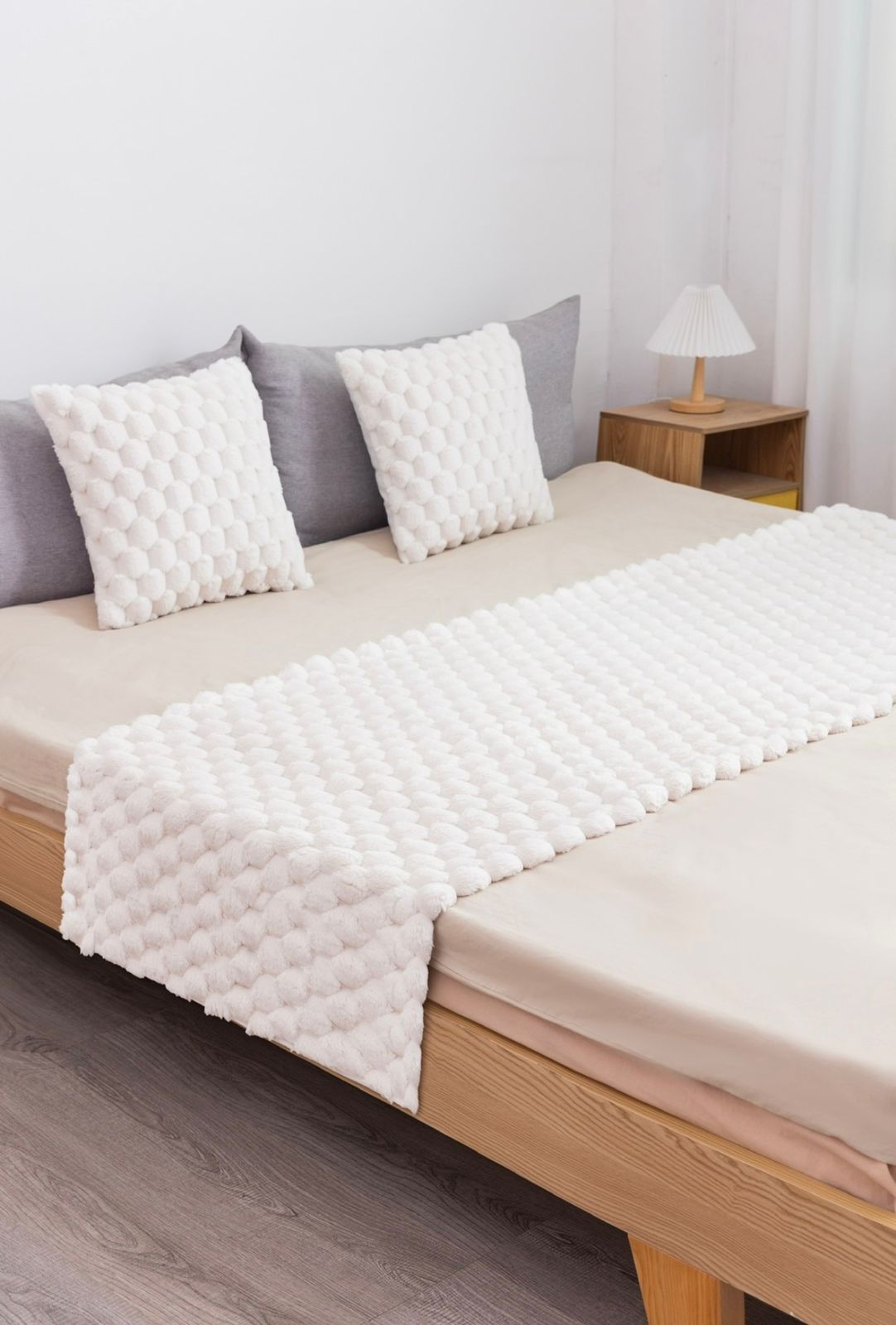 Kit de piecera con + 2 fundas  extra suave, diseño 3D