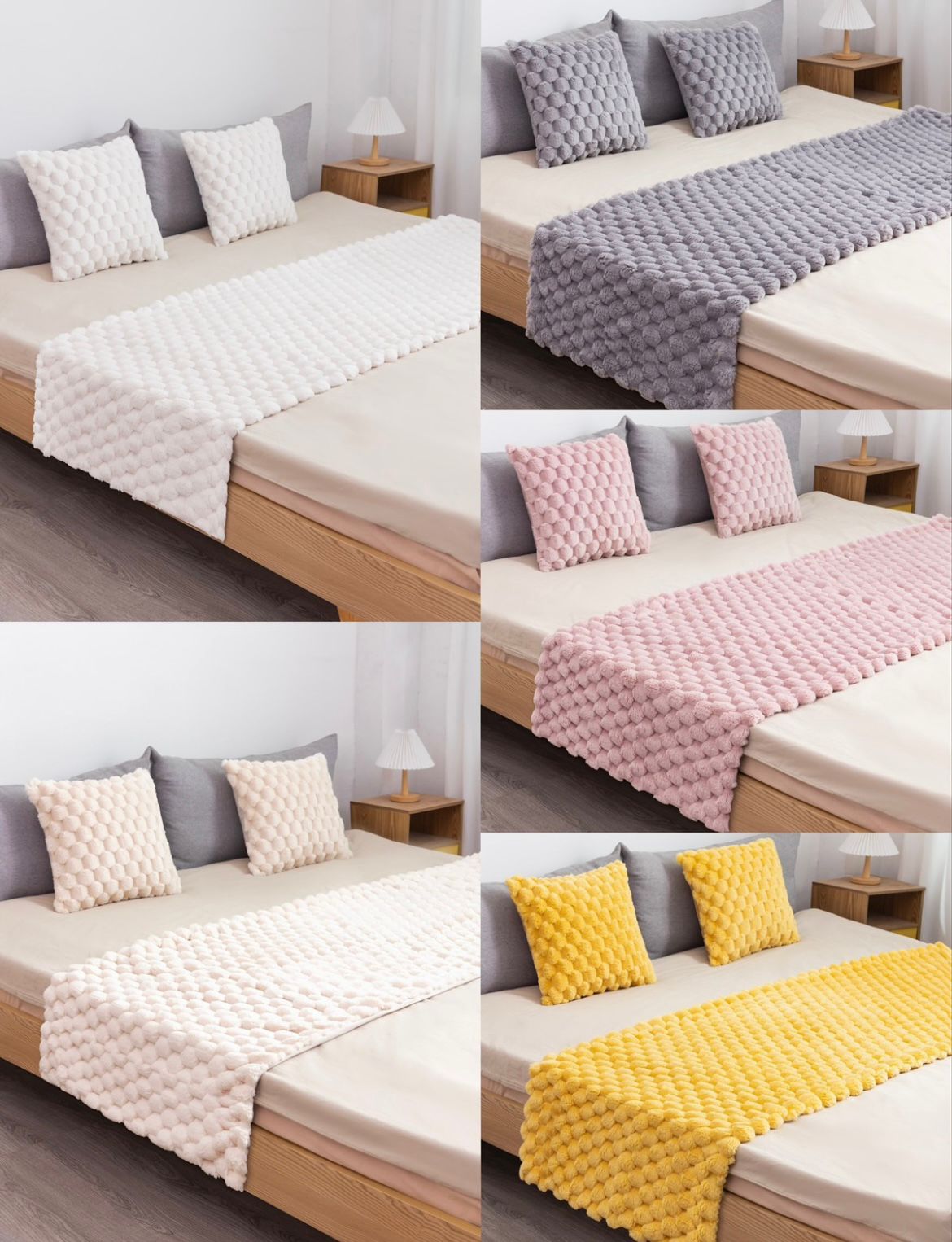 Kit de piecera con + 2 fundas  extra suave, diseño 3D