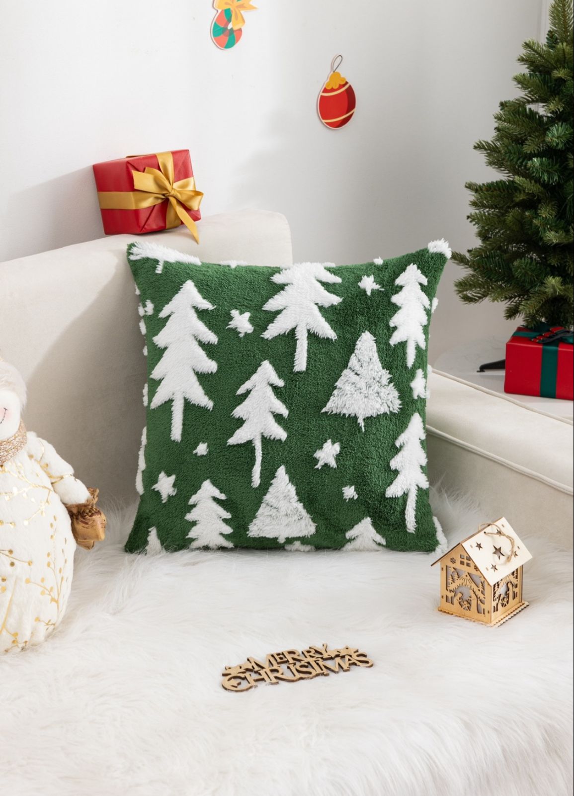 Fundas de cojines pelo extra suave con diseño