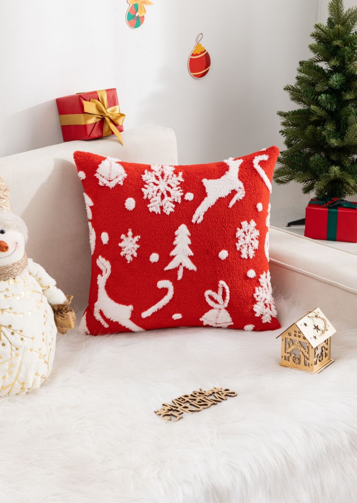 Fundas de cojines pelo extra suave con diseño