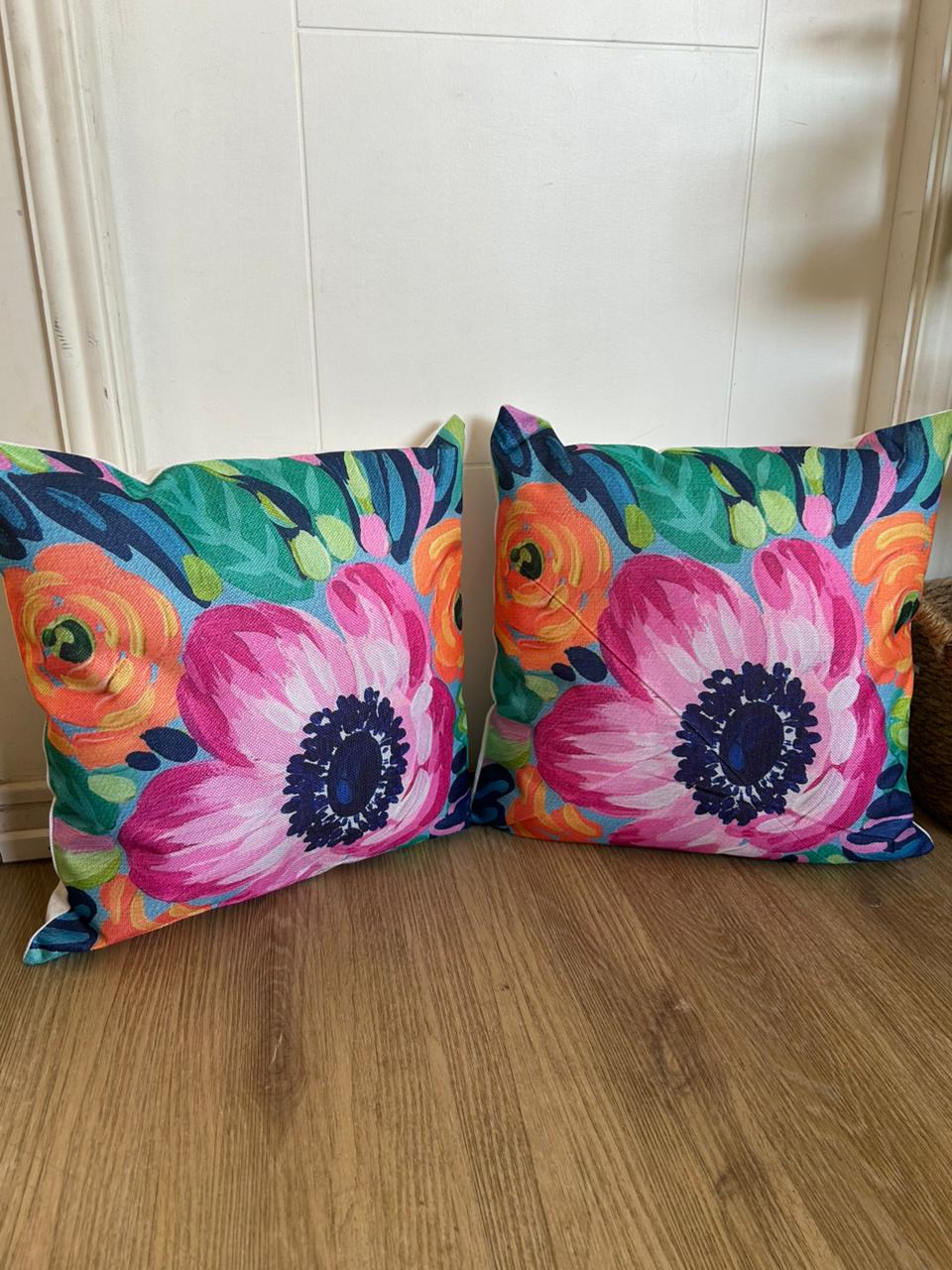 Fundas de cojines estampado,Primavera Viva.