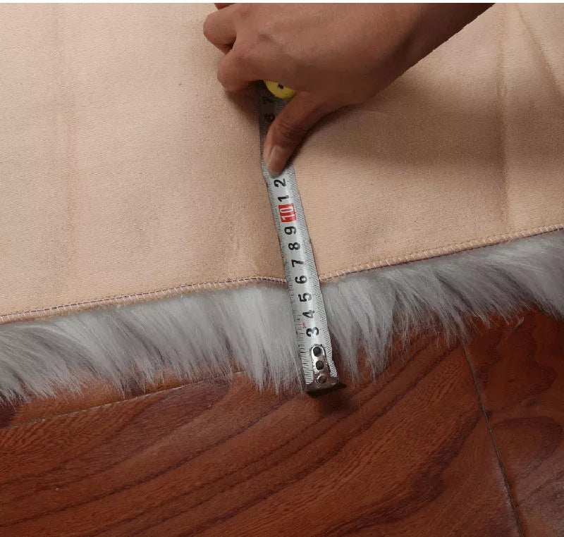 Alfombras redondas de pelo fino - 120 cm