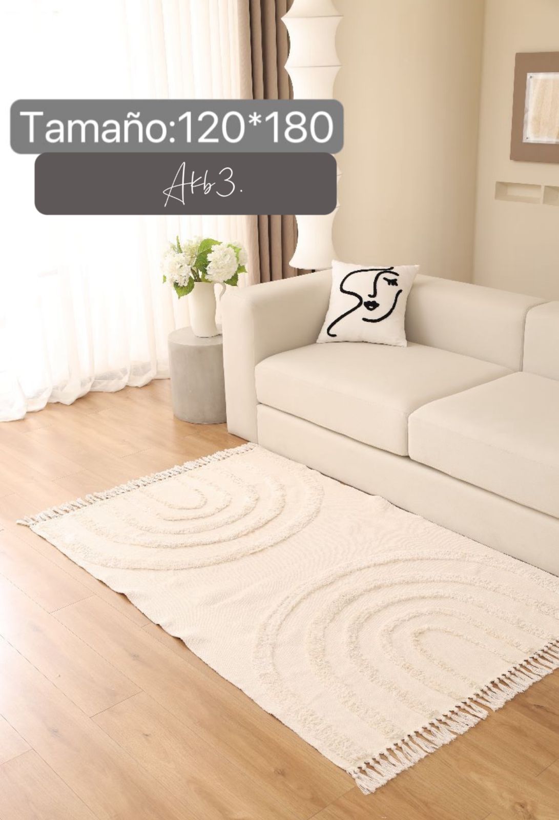 Alfombras Kilim bordadas  1.80 cm x 1.20 cm