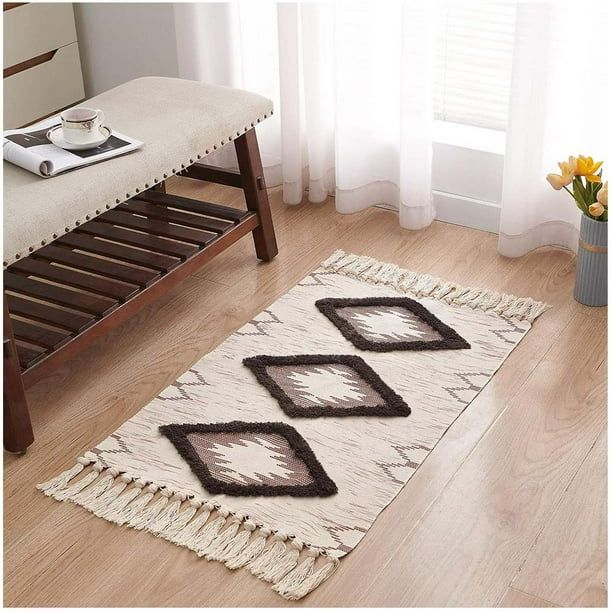 Kilim bordada  90 cm x 60 cm