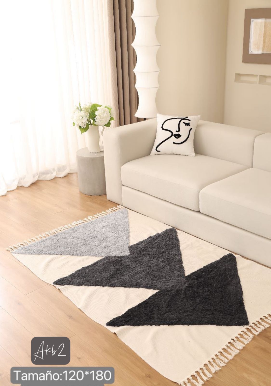 Alfombras Kilim bordadas  1.80 cm x 1.20 cm