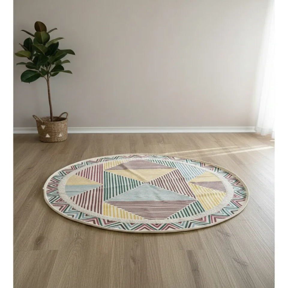 Alfombra Kilim Redonda