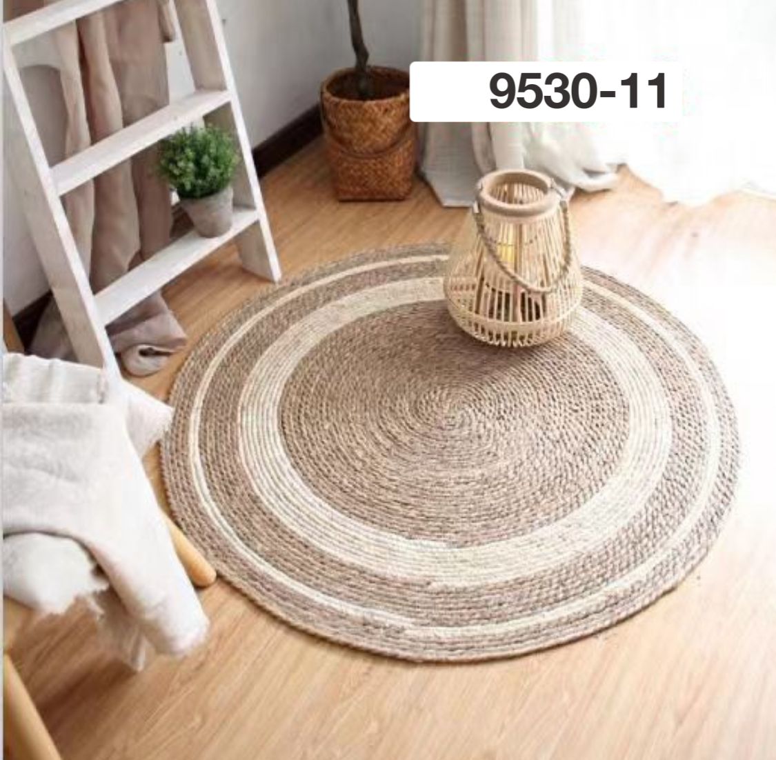 Alfombras Redonda de Yute 118cm