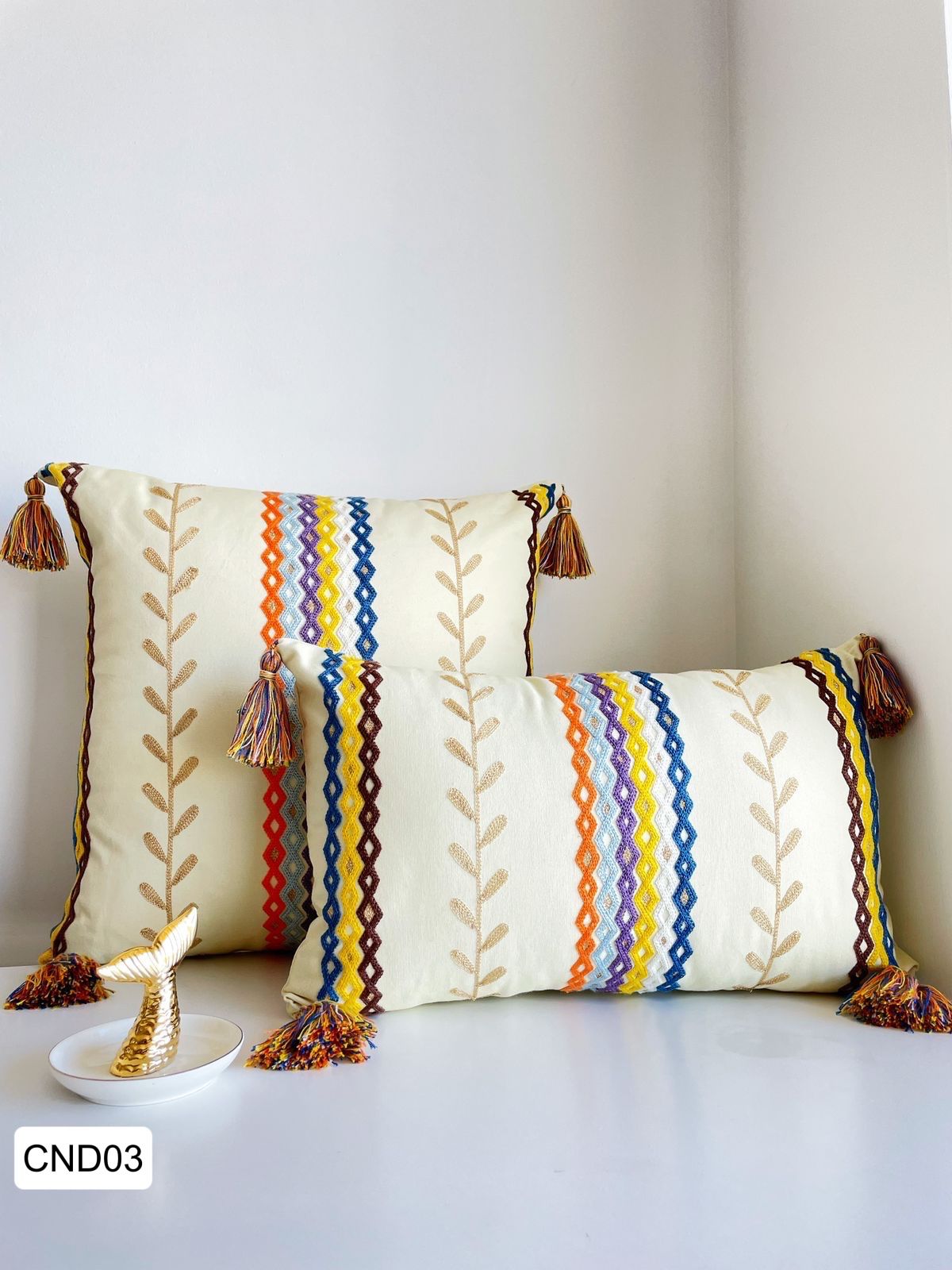 Fundas de cojines punto