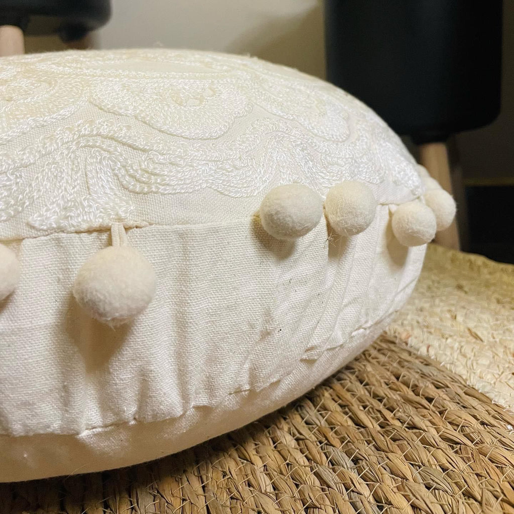 Cojin redondo boho 45cm