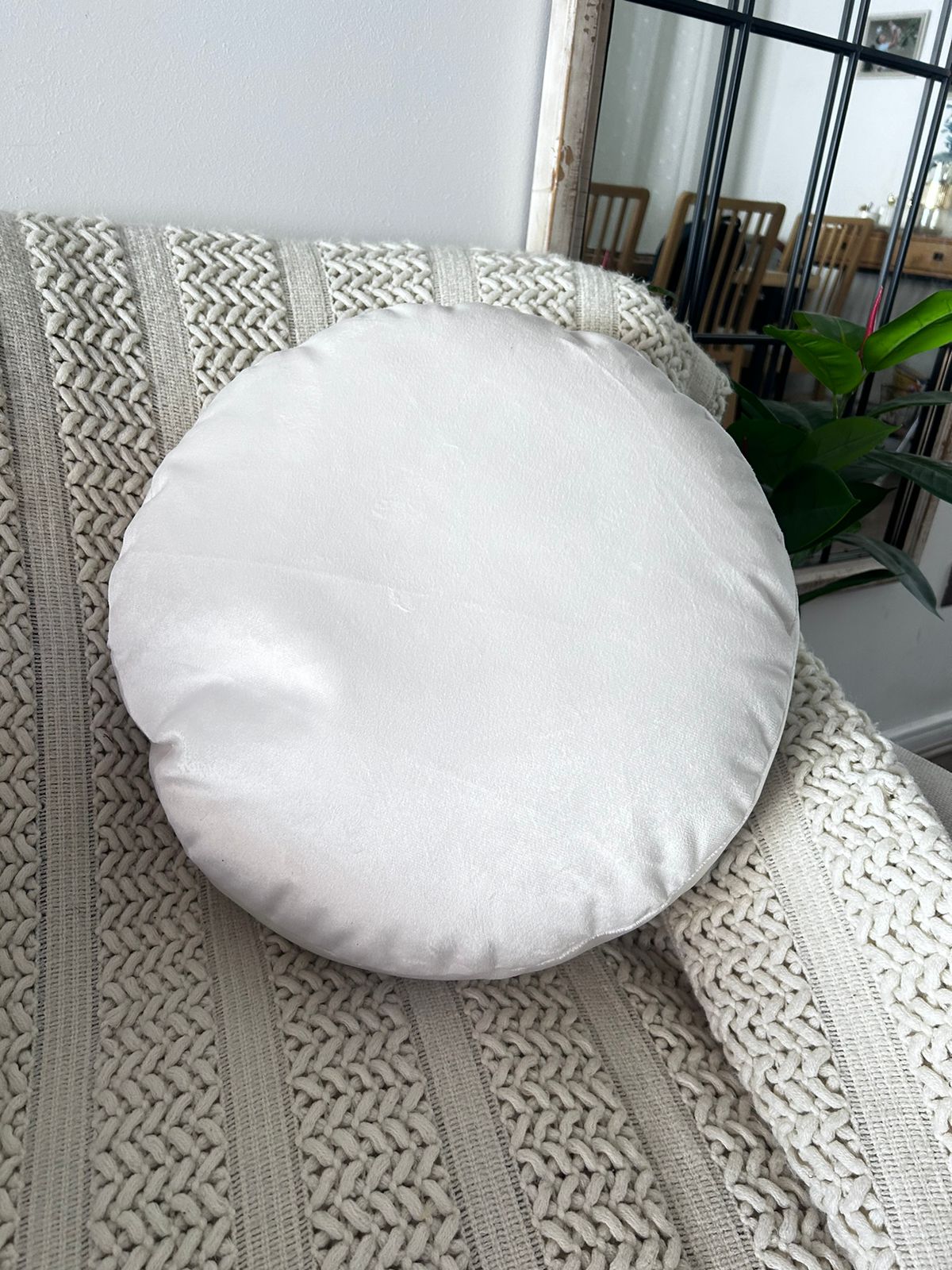 Cojines redondos velvet  nuevo diseño