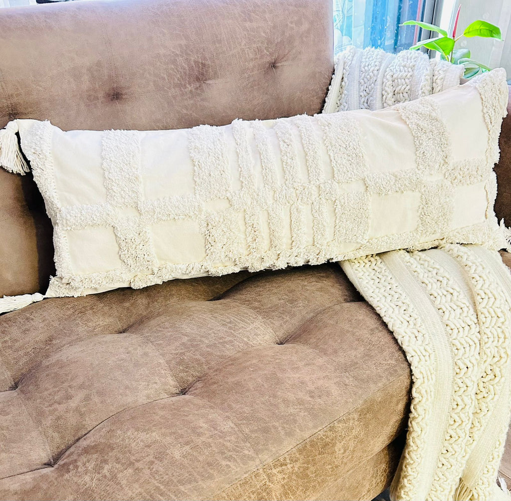 Cojin bohemio rectangular 35 x 90cm