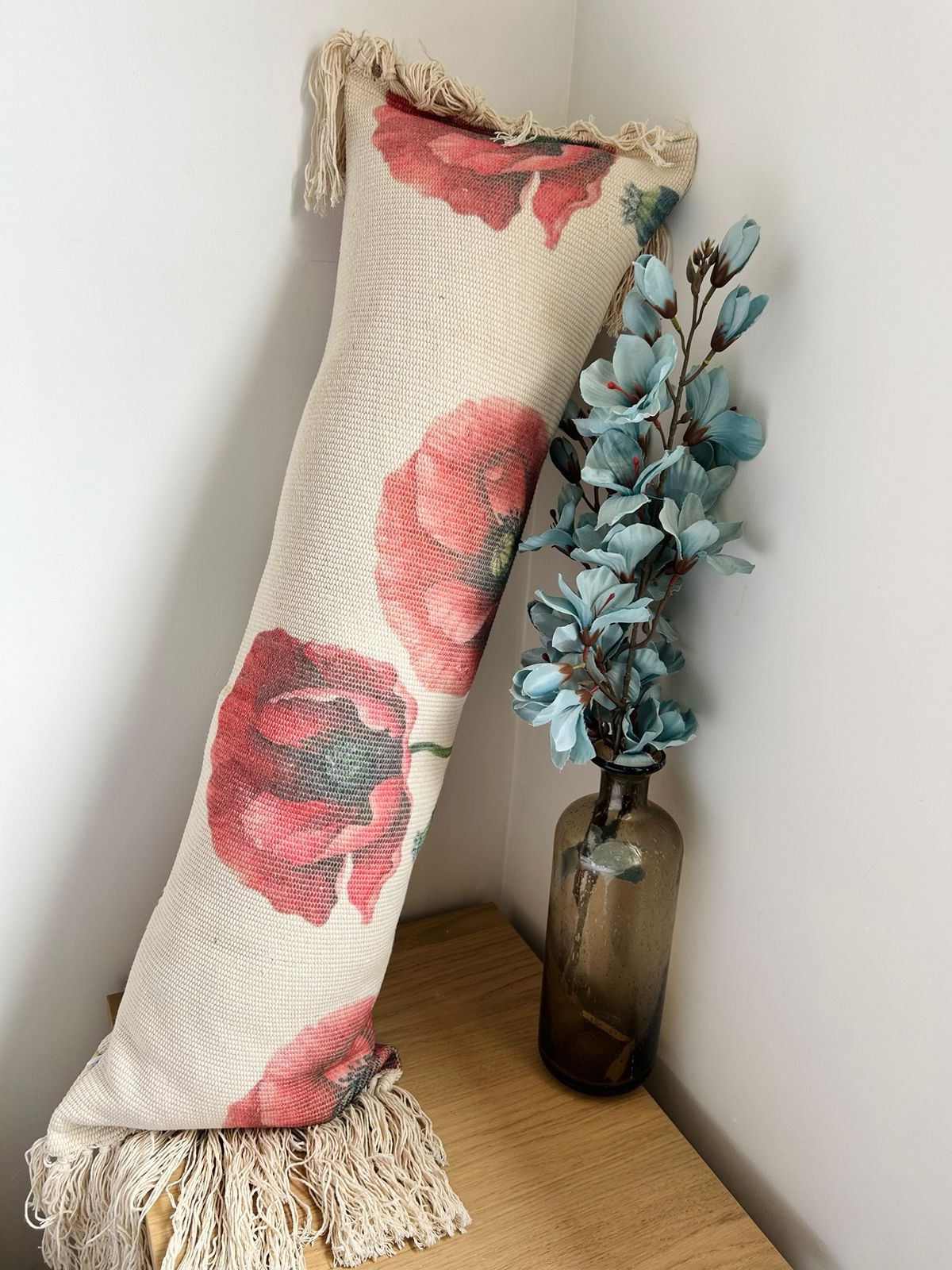 Cojin kilim estampado rectangular 28cm x 90cm