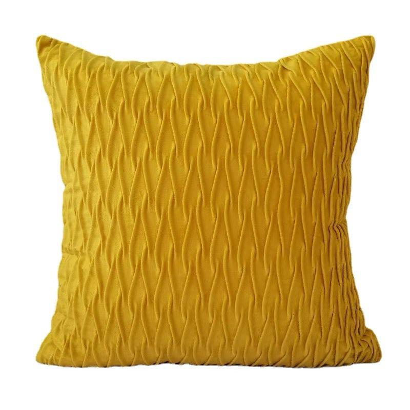 Fundas de cojines terciopelo ondas