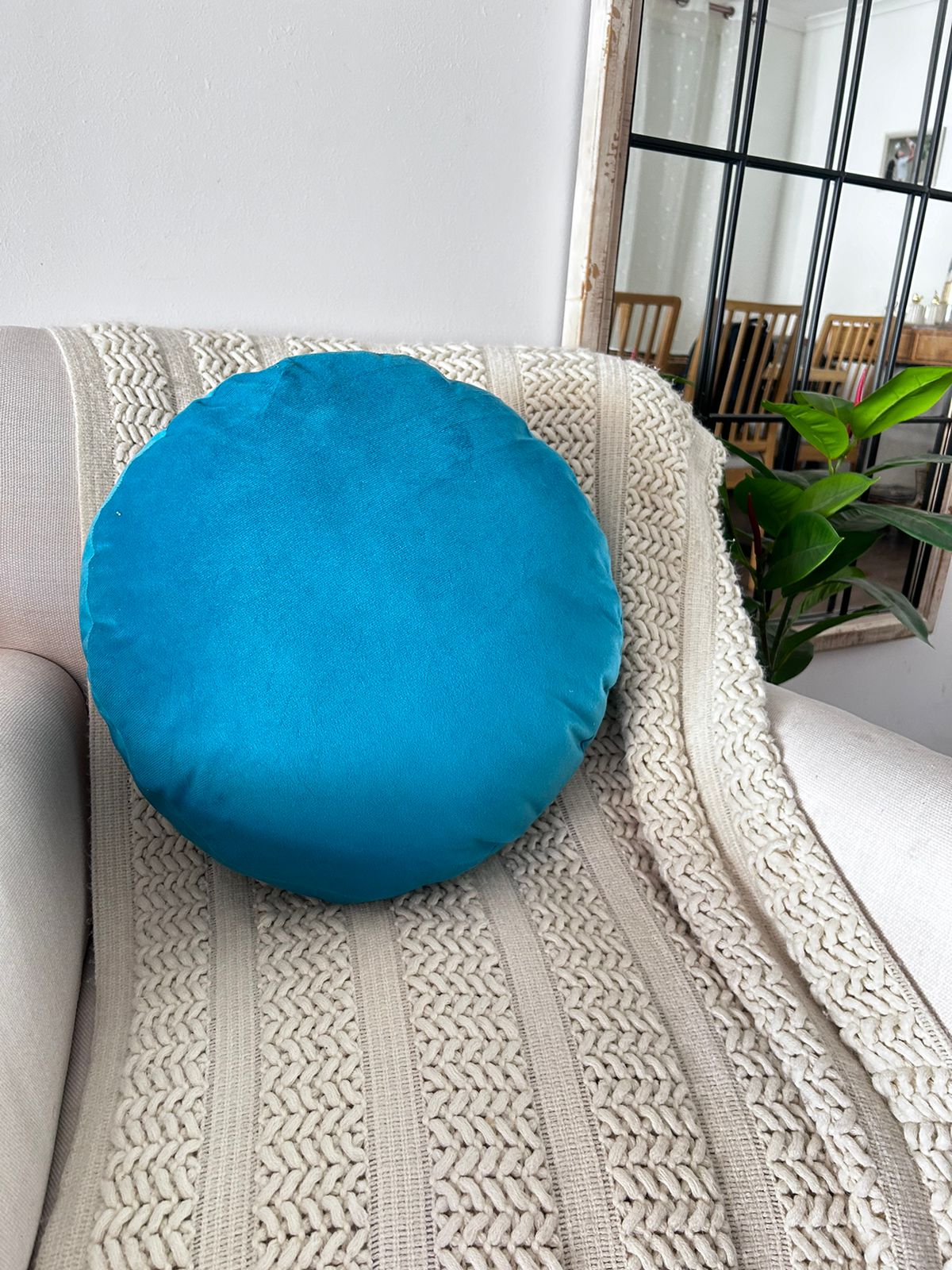 Cojines redondos velvet  nuevo diseño