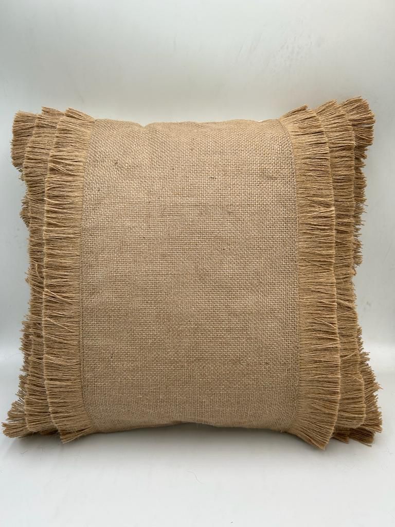 Fundas de cojines yute