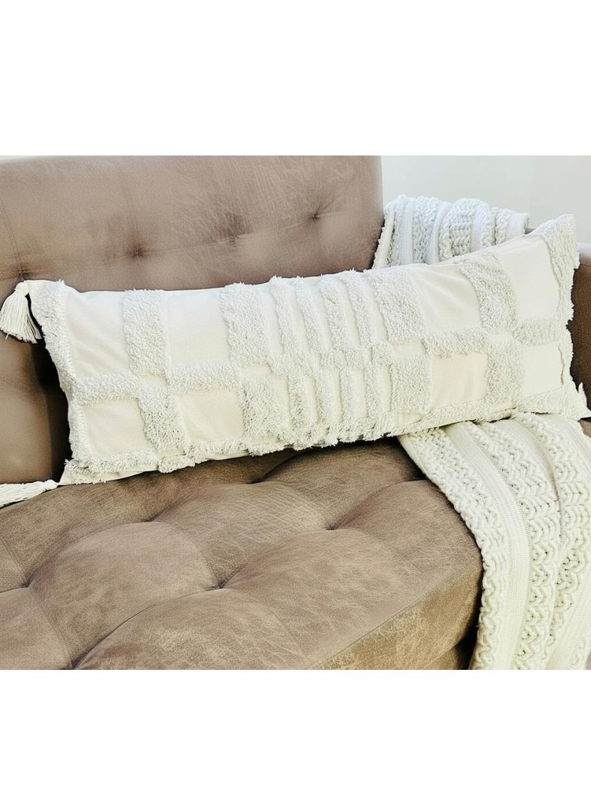 Cojin bohemio rectangular 35 x 90cm