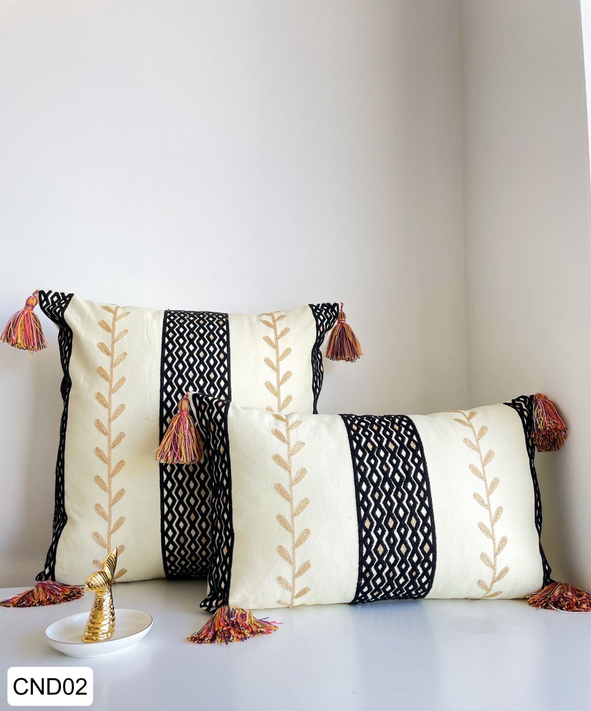 Fundas de cojines punto