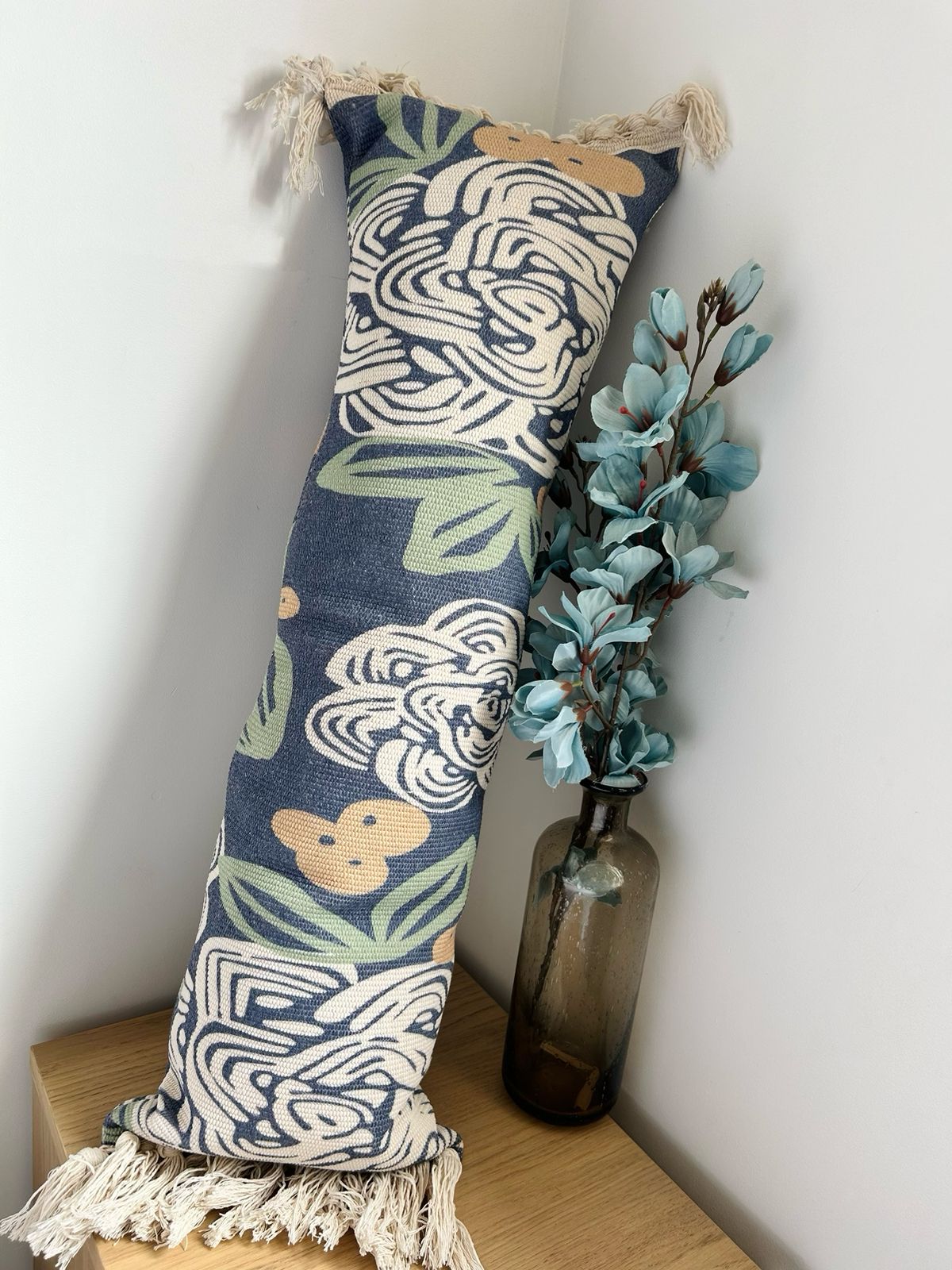 Cojin kilim estampado rectangular 28cm x 90cm