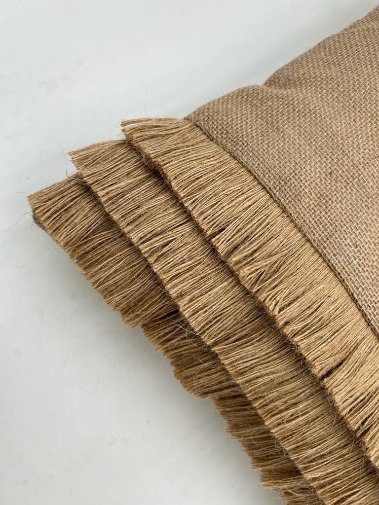 Fundas de cojines yute