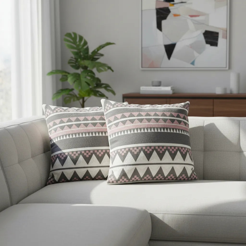 Fundas de cojines 45x45cm - Diseño Tribal Urbano