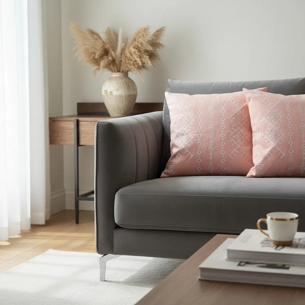 Fundas  45x45 Ágata Rosa