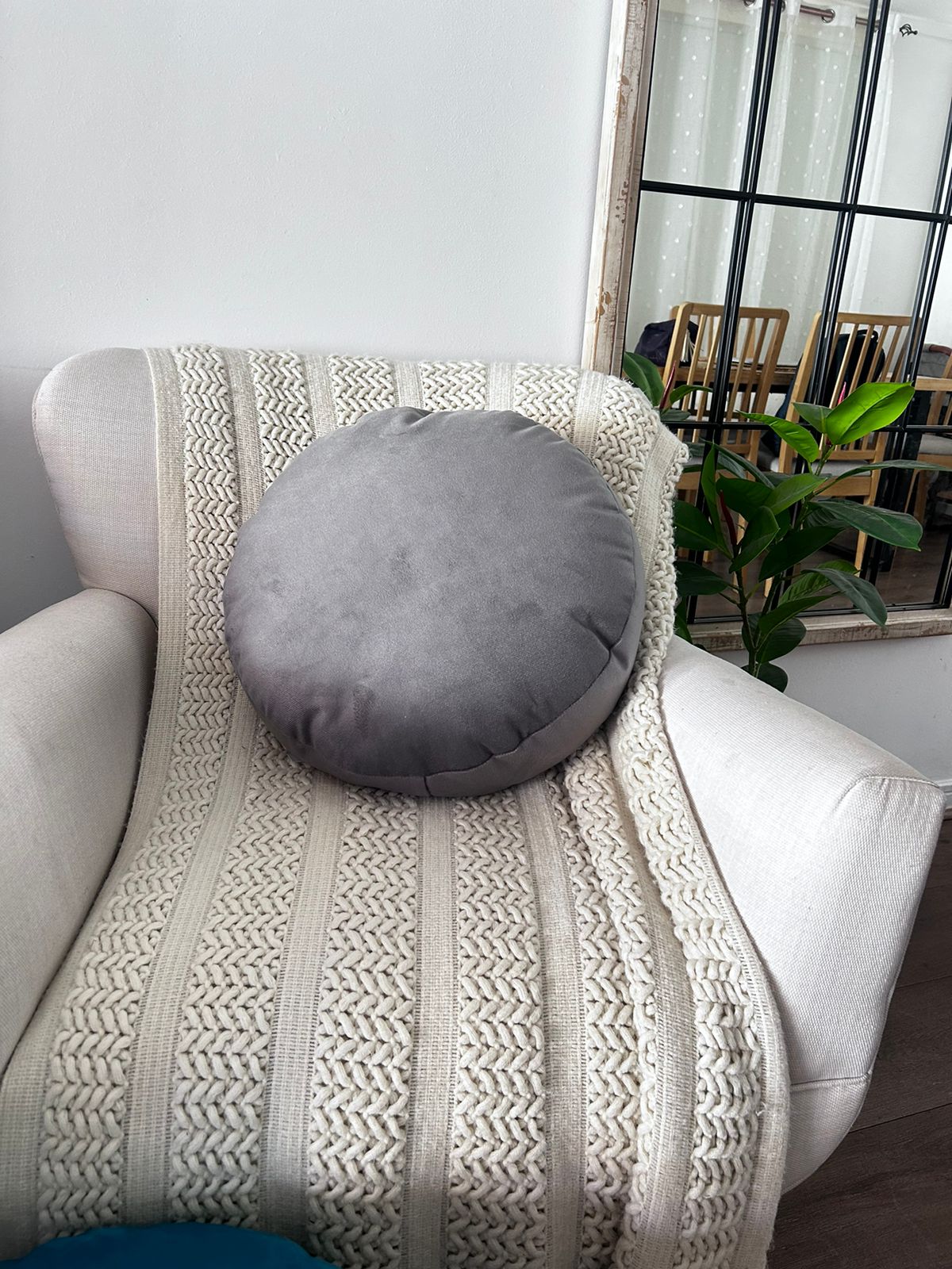 Cojines redondos velvet  nuevo diseño