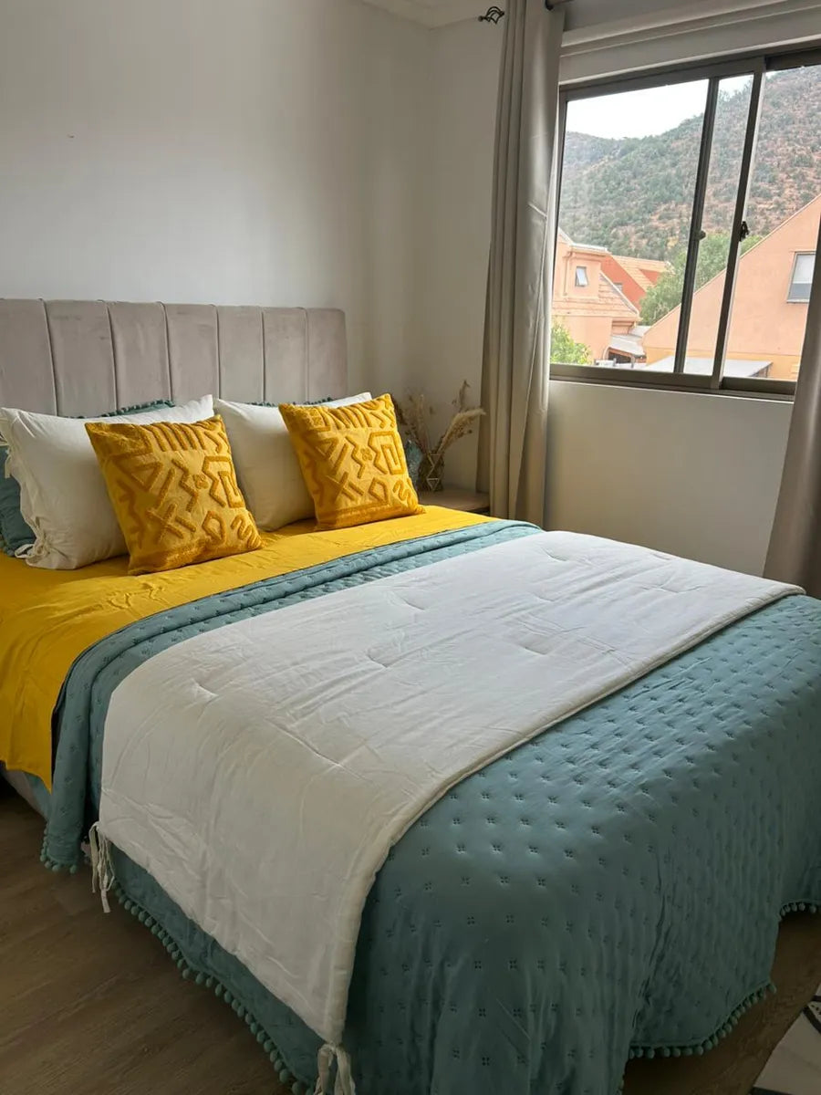 Set Renueva tu Dormitorio – Mostaza (5 Piezas)