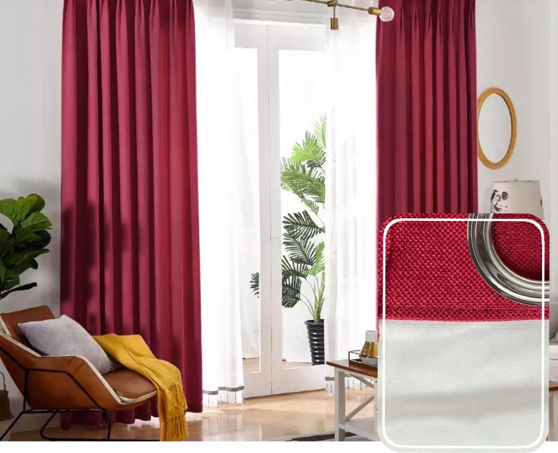 Cortinas black out engomada