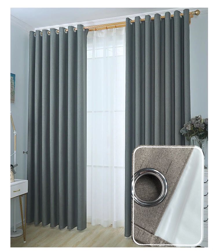 Cortinas black out engomada