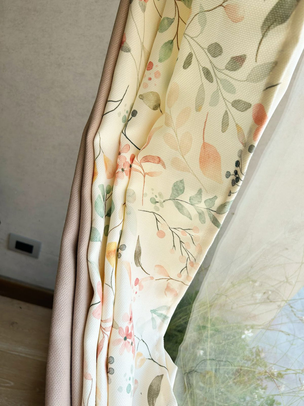 Cortinas Combinadas Con Diseño