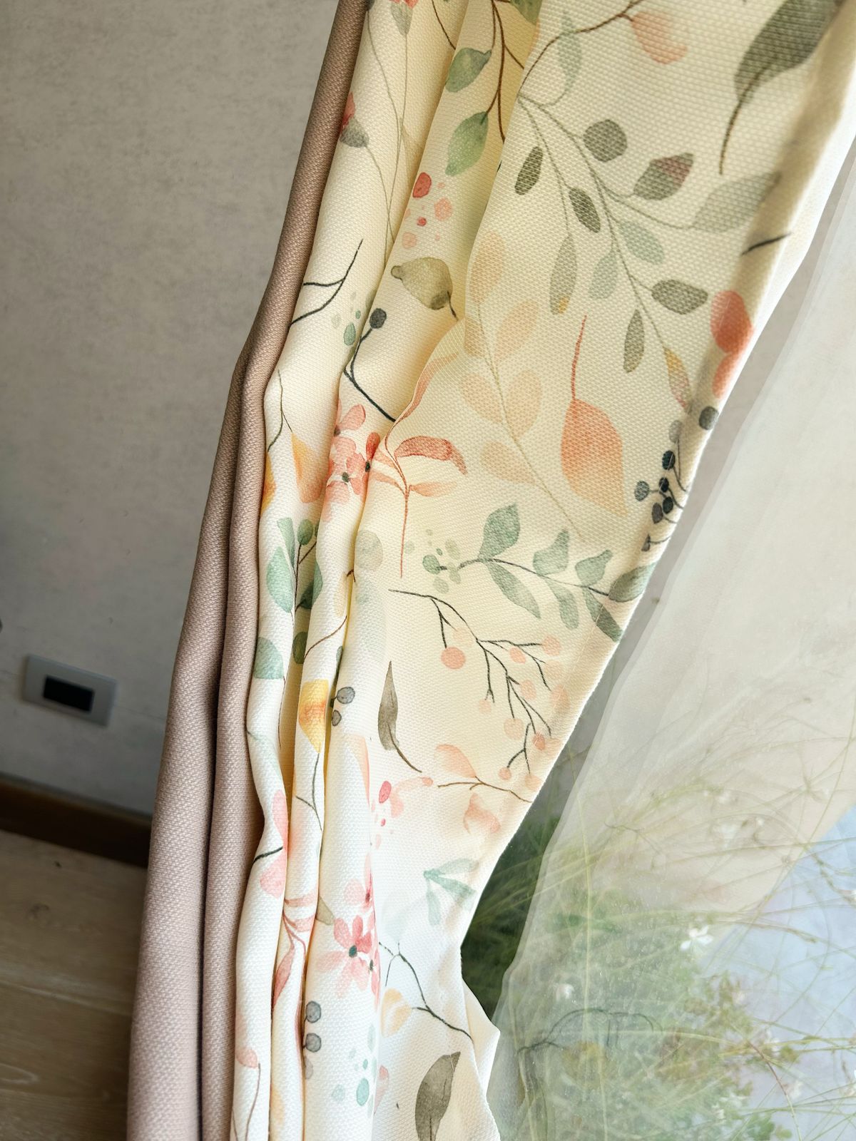 Cortinas Combinadas Con Diseño