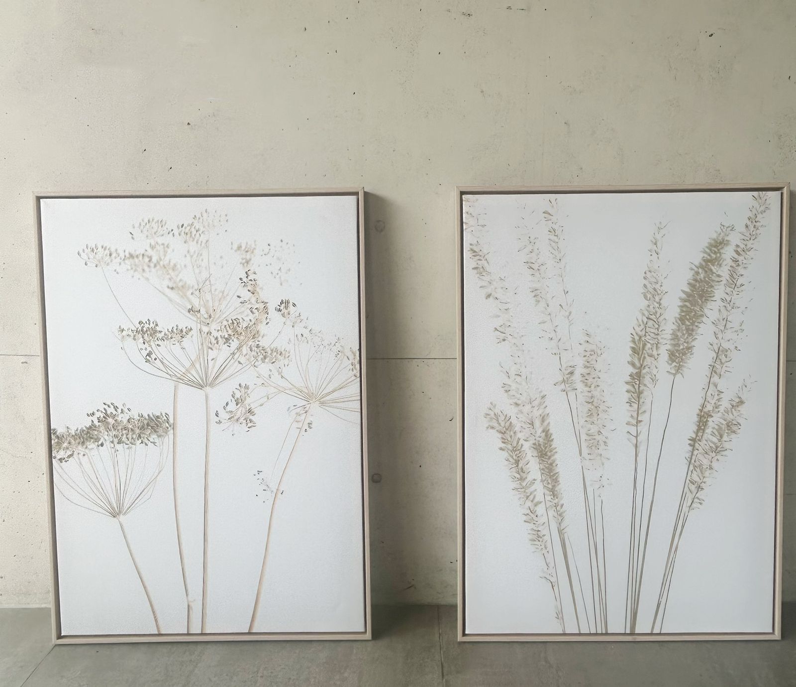 Set de 2 cuadros decorativos