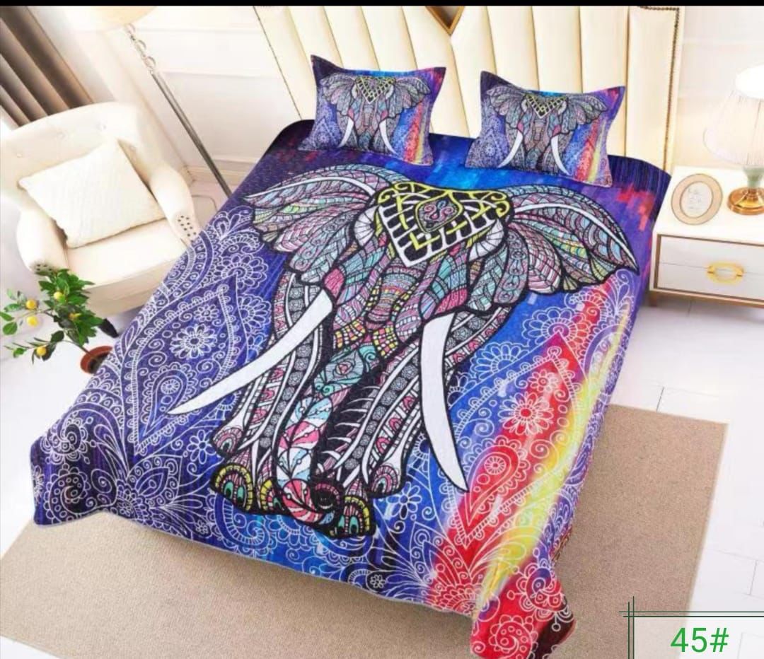 60% descuentos, cubrecamas 2 plazas  con diseño