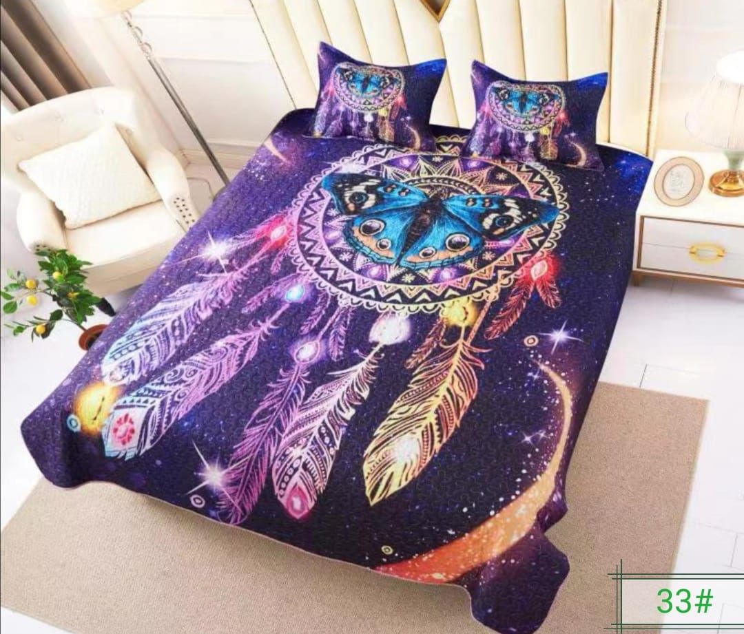 60% descuentos, cubrecamas 2 plazas  con diseño