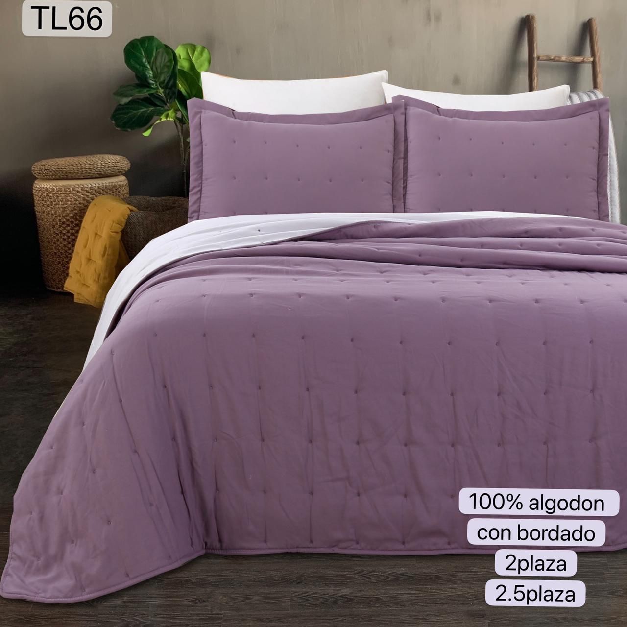 Cubrecamas Algodón bordados super king